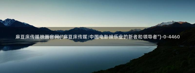 麻豆传媒公司av官网